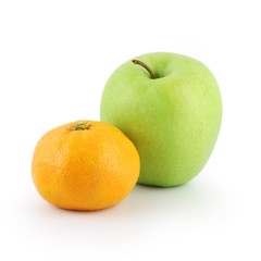 Green Apple and mandarin