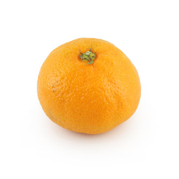 Mandarin, isolated on white