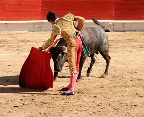 Printed roller blinds Bullfighting Matador & Bull