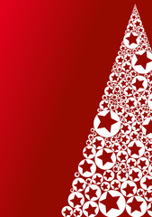 Sfondo albero stellato