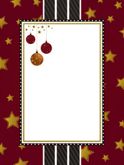 red gold and black frame