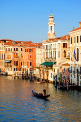 Fototapeta na wymiar Grand canal Venice