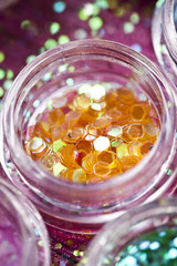 Glamour style and brocade