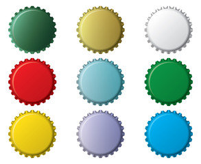bottle top unnamed generic vector