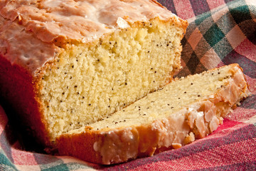 Glazed Poppy Seed Cake