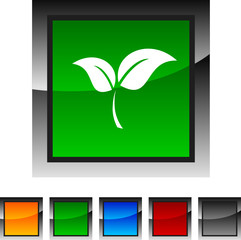 Ecology icon set. Vector illustration