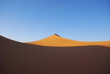 Fototapeta na wymiar mała góra Sahara