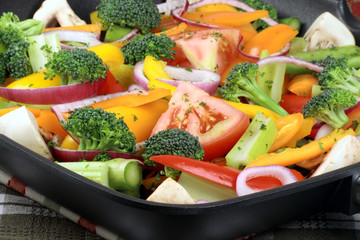 Healthy organic  salad