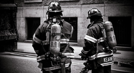 Obraz premium Firefighters