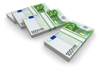 Stacks of euro