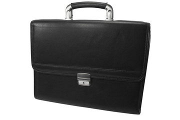 briefcase isolated on white background for business man