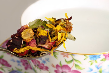 aromatic floral-herbal tea