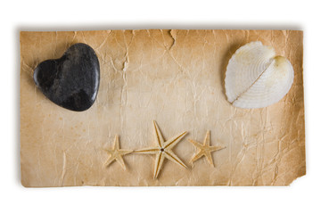 Papel con Corazones y Estrellitas