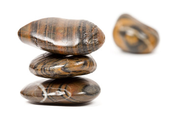 Shiny zen stones