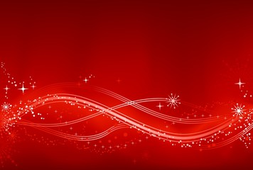 Abstract red and white Chrismas background