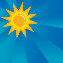 Wetter, Sonne, blauer Himmel