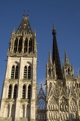 Fototapeta na wymiar Katedra w Rouen