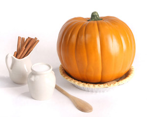 Pumpkin pie ingredients