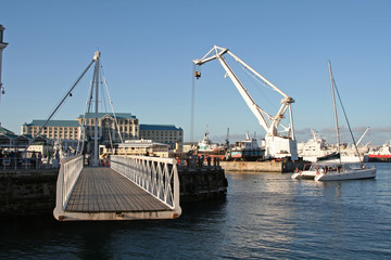 Schwenkbrücke Kapstadt, Südafrika
