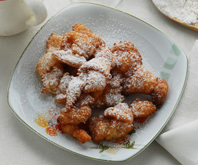 Cenci di carnevale - Dolci della toscana