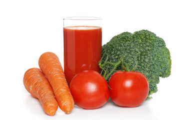 fresh vegetable juice