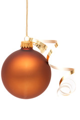 Brown Christmas bauble