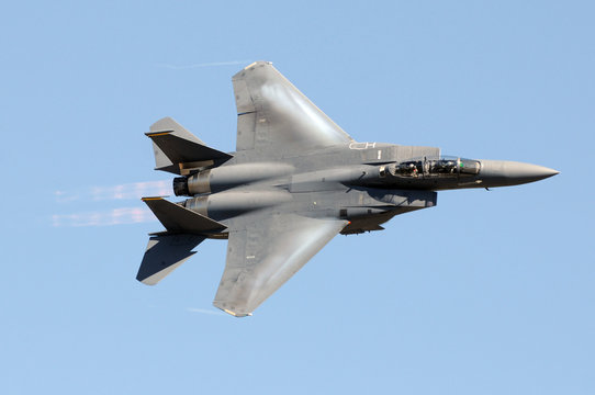Fototapeta Military jet fighter