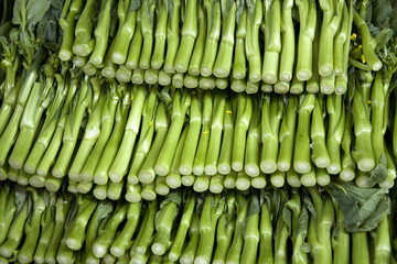 Vegetables in store