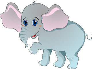 Cartoon elephant