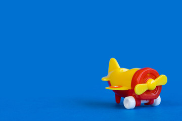 Plastic airplane toy