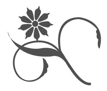 Flower tatoo