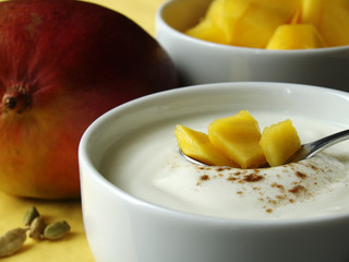 Zutaten für Mango Lassi