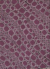 Peau de reptile artificielle.