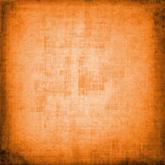 Abstract orange shabby backdrop for decorative design