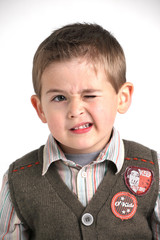 portrait d'un jeune enfant