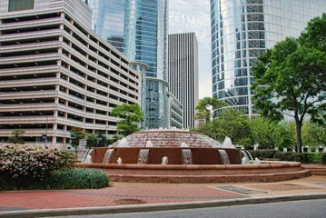 Foto op Plexiglas Downtown Houston, Texas © jovannig