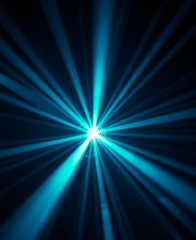 blue disco lights background