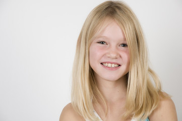 Lovely smile from a girl