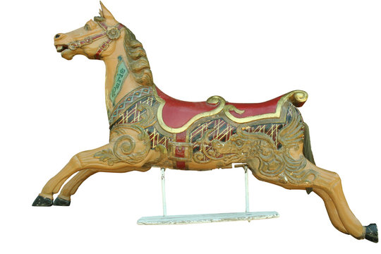 horse, ride, carousel