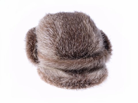 Winter Cap, studio isolated photo