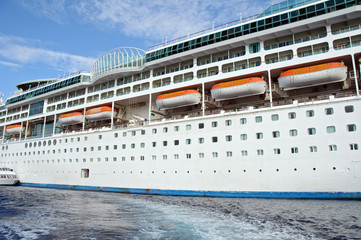 capture of a ocean liner ship