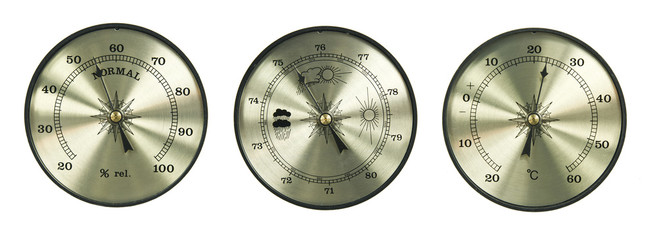 thermometer hygrometer barometer