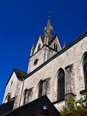 Fototapeta na wymiar Eglise Saint-Hubert de Redu (Belgique)