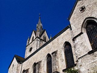 Fototapeta na wymiar St Hubert Kościół Redu (Belgia)