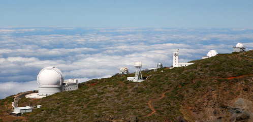 Roque de los Muchachos Observatory in La Palma © Tomas Hajek