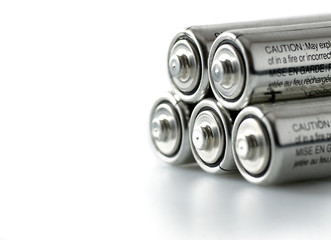 five AA batteries