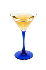 Cocktail isolated on the white background