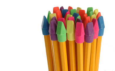Gang of Colorful Erasers