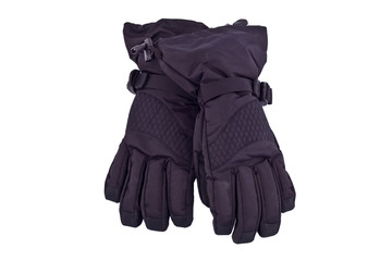 Black sports gloves
