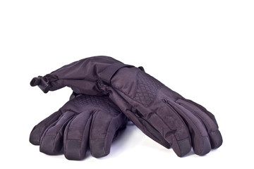 Black sports gloves